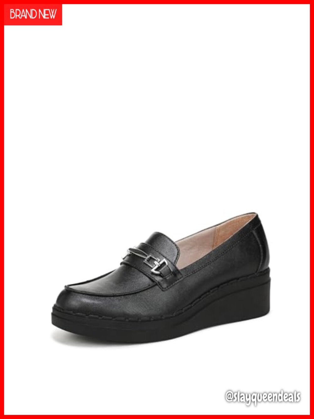 Wedge Loafer with FreeFoam Comfort & Traction Sole - Slip-On
